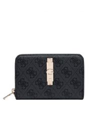 Guess Portfel Yvonne Logo Slg SWSG23 78140 Szary ciemny. Szare portfele damskie Guess, ze skóry. Za 264.99 zł.