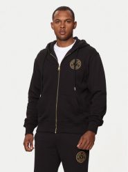 Versace Jeans Couture Bluza 76GAIT02 Czarny Regular Fit. Czarne bluzy męskie Versace Jeans Couture, l, bez wzorów, z bawełny, bez ramiączek, bez kaptura. W wyprzedaży za 899.99 zł.