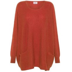 Sweter Deha Woooly Blend Loose Sweater Damskie. Brązowe swetry nierozpinane damskie Deha, m, bez wzorów, z dzianiny, bez kołnierzyka, bez ramiączek. Za 549.99 zł.