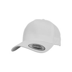 Czapka Flexfit 5-panel curved. Białe czapki damskie FLEXFIT, bez wzorów. Za 137.00 zł.