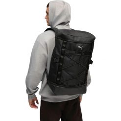 Plecak Puma Train All Day Backpack 35L. Czarne plecaki męskie Puma, bez wzorów, z materiału. Za 299.90 zł.