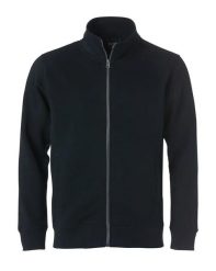 Clique Classic Cardigan męski – kardigan dresowy, czarny. Czarne swetry męskie CLIQUE, m, bez wzorów, z bawełny, bez kołnierzyka, bez ramiączek. Za 228.27 zł.