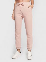 Pinko Spodnie dresowe Jolanda 2 1G1873 Y54B Różowy Regular Fit. Czerwone spodnie dresowe damskie Pinko, bez wzorów, z bawełny. Za 579.99 zł.