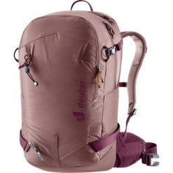 Plecak damski Deuter Freerider 22 SL - ashrose/cassis. Czerwone plecaki damskie Deuter, bez wzorów, sportowe. Za 686.69 zł.