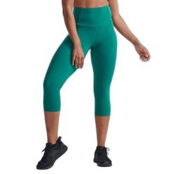 Kobiece legginsy kompresyjne 3/4 wysoki stan 2XU Form. Zielone legginsy damskie 2XU, bez wzorów. Za 439.50 zł.