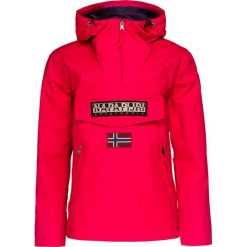 Kurtka NAPAPIJRI RAINFOREST SUMMER POCKET. Czerwone kurtki męskie Napapijri, na lato, bez wzorów, bez kaptura. W wyprzedaży za 528.00 zł.
