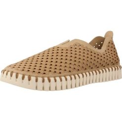 Buty ILSE JACOBSEN TULIP Beżowy. Brązowe obuwie trekkingowe damskie Ilse Jacobsen, z materiału, bez zapięcia. Za 250.99 zł.