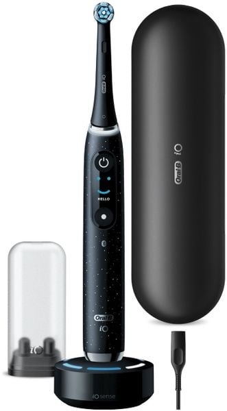 Szczoteczka magnetyczna Oral-B iO Series 10 Black. Czarne szczoteczki elektryczne Oral-B. Za 1,399.00 zł.