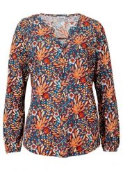 Tunika T-shirtowa z czystej bawełny organicznej. Brązowe tuniki damskie bonprix, bez wzorów, z bawełny, bez ramiączek. Za 79.99 zł.