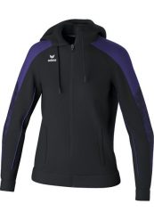 Damska bluza dresowa z kapturem Erima Evo Star. Czarne bluzy damskie Erima, bez wzorów, z dresówki, eleganckie, bez ramiączek, z kapturem. Za 243.00 zł.