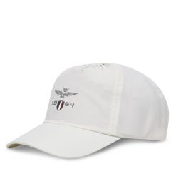 Czapka z daszkiem Aeronautica Militare. Białe czapki damskie Aeronautica Militare, bez wzorów. Za 129.99 zł.