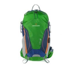 Plecak turystyczny Brisk3 22L. Zielone plecaki męskie Bergson, bez wzorów, z materiału. Za 271.00 zł.