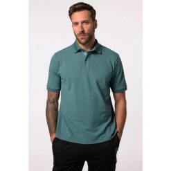 Męska Koszulka polo golf rękaw 1/2 QuickDry drobny wzór do rozm. 7XL. Zielone swetry męskie JAY-PI, m, bez wzorów, z bawełny, sportowe, bez kołnierzyka, bez ramiączek. Za 244.99 zł.