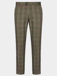 Redefined Rebel Chinosy Ercan 196045 Brązowy Slim Fit. Brązowe eleganckie spodnie męskie Redefined Rebel, bez wzorów, z bawełny. Za 229.99 zł.