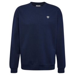 Bluza Hummel Bee. Niebieskie bluzy damskie Hummel, bez wzorów, bez ramiączek, bez kaptura. Za 251.00 zł.