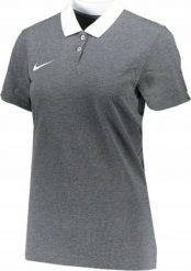 Nike Koszulka damska Nike Park 20 Polo szara CW6965 071 L. Szare bluzki damskie Nike, l, bez wzorów, bez kołnierzyka, bez ramiączek. Za 108.30 zł.