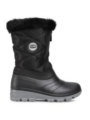 Olang Śniegowce Nancy Czarny. Czarne śniegowce damskie Olang, z syntetyku, bez zapięcia. Za 299.99 zł.