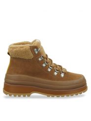 Gant Trapery Wintly 29543794 Brązowy. Brązowe trapery damskie GANT, ze skóry, bez zapięcia. Za 429.99 zł.