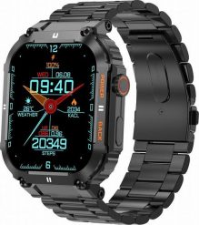 Smartwatch Gravity GT6-2 Czarny. Czarne zegarki smartwatch Gravity, bez wzorów. Za 191.79 zł.
