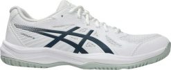 Buty męskie do siatkówki Asics Upcourt 6 1071A104 104 49. Buty sportowe męskie Asics, bez wzorów, bez zapięcia, do siatkówki. Za 298.99 zł.