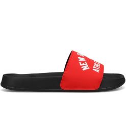 Klapki męskie New Balance SMF200T3 – czerwone. Czerwone klapki męskie New Balance, bez wzorów, bez zapięcia. Za 99.99 zł.
