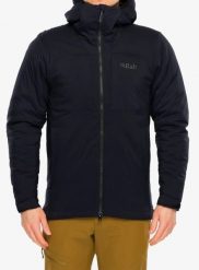 Kurtka ocieplana Rab Xenair Alpine Jacket. Czarne kurtki męskie RAB, l, bez wzorów, z syntetyku, bez kaptura. Za 929.49 zł.