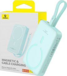 Powerbank Baseus Magnetic Mini 10000mAh Zielony. Zielone powerbanki Baseus. Za 146.47 zł.