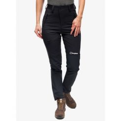 Spodnie trekkingowe damskie Berghaus MTN Guide Alpine Pant. Czarne spodnie sportowe damskie Berghaus, bez wzorów, sportowe, trekkingowe. Za 518.99 zł.