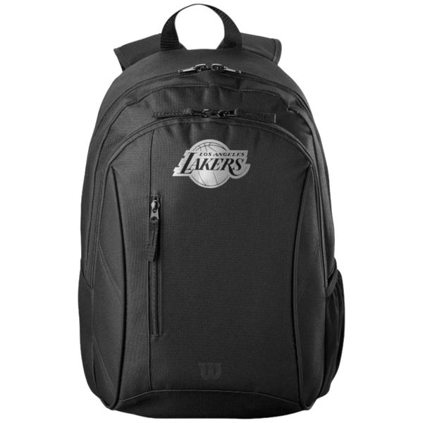 Plecak do koszykówki Wilson NBA TEAM LA LAKERS. Czarne plecaki męskie Wilson, bez wzorów, z materiału, eleganckie. Za 200.40 zł.