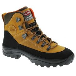 Buty trekkingowe Olang NEPAL TEX. Brązowe buty zimowe męskie Olang, bez wzorów, bez obcasa, bez zapięcia. W wyprzedaży za 545.50 zł.