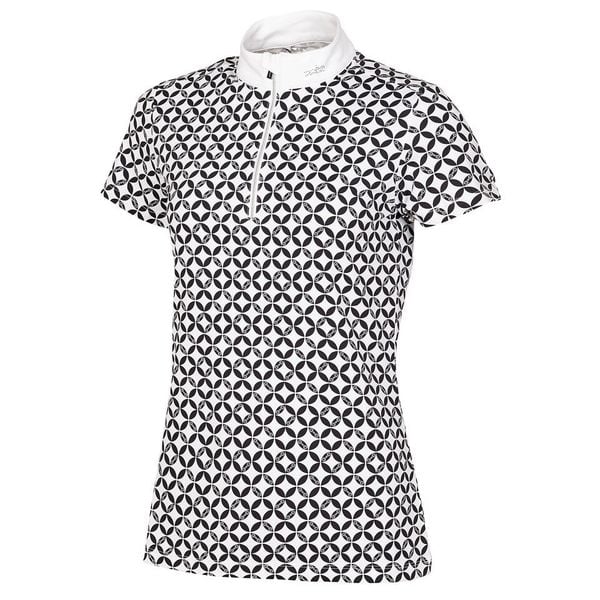 Koszula konkursowa Schockemöhle Louisa. Białe koszule damskie SCHOCKEMÖHLE, bez wzorów, eleganckie, bez kołnierzyka, bez ramiączek. Za 292.00 zł.