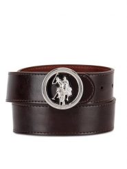 U.S. Polo Assn. Pasek AIUXT2567WAJ Brązowy. Brązowe paski damskie U.S. Polo Assn., bez wzorów, ze skóry. Za 159.99 zł.