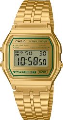 Zegarek damski Casio A158WEGV-9AEF złoty. Żółte zegarki damskie Casio, złote. Za 497.74 zł.