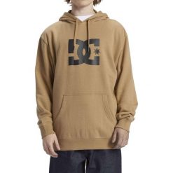 Bluza sportowa męska DC SCHOES DC Star HD Logo. Brązowe bluzy sportowe męskie DC Shoes, m, bez wzorów, bez kaptura. W wyprzedaży za 119.00 zł.