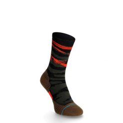 Skarpety do biegania Stance Primal Light Crew. Zielone skarpetki damskie Stance, bez wzorów. Za 59.99 zł.