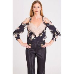 BODY ELISABETTA FRANCHI. Czarne body Elisabetta Franchi, bez wzorów. Za 800.00 zł.