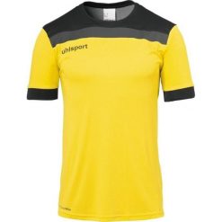 Polo Uhlsport Offense 23. Czarne koszulki sportowe męskie Uhlsport, m, bez wzorów, bez ramiączek, do piłki nożnej. Za 122.50 zł.