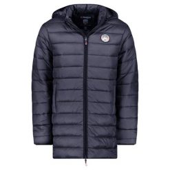 Kurtka męska GEOGRAPHICAL NORWAY Amigomap Long Hood DB Navy. Niebieskie kurtki męskie Geographical Norway, m, bez wzorów, sportowe. Za 179.00 zł.