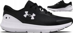 Under Armour BUTY DAMSKIE DO BIEGANIA SPOTOWE UNDER ARMOUR SURGE 3 3024894-001. Obuwie sportowe damskie Under Armour, bez wzorów, bez zapięcia, do biegania. Za 177.21 zł.