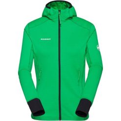 Bluza trekkingowa damska Mammut Taiss Light ML Hooded Jacket. Czarne bluzy damskie Mammut, bez wzorów, klasyczne, bez ramiączek, z kapturem. Za 590.38 zł.