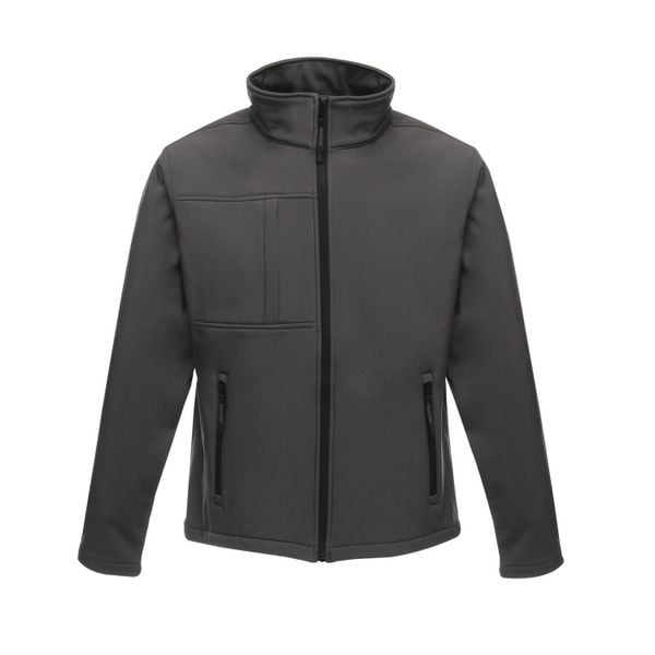 Męska Kurtka Soft Shell Octagon II. Czarne kurtki męskie Regatta, m, bez wzorów, sportowe, bez kaptura. Za 187.99 zł.
