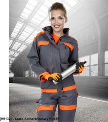 Ardon DAMSKA BLUZA ROBOCZA H8190 - ARDON 5 kieszeni, dodatki odblaskowe - szaro-pomarańczowy H9132 4XL. Brązowe bluzy damskie Ardon, xl, bez wzorów, bez ramiączek, bez kaptura. Za 89.45 zł.
