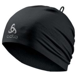 Czapka do biegania techniczna Odlo Move Light Hat. Czarne czapki damskie ODLO, na zimę, bez wzorów. Za 111.80 zł.