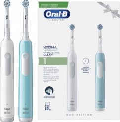 Szczoteczka Oral-B Pro Duo CrossAction Black/Blue. Czarne szczoteczki elektryczne Oral-B. Za 223.45 zł.