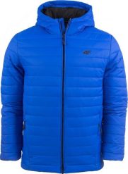 Kurtka męska 4f Kurtka męska puchowa 4F M240 niebieska 4FAW23TDJAM240 36S XL. Niebieskie kurtki męskie 4F, m, bez wzorów, z puchu, bez kaptura. Za 281.06 zł.