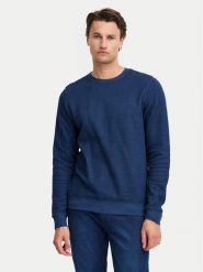 Blend Sweter 20718070 Granatowy Regular Fit. Niebieskie swetry męskie Blend, m, bez wzorów, z bawełny, bez kołnierzyka, bez ramiączek. Za 109.99 zł.