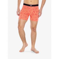 Bokserki termoaktywne męskie Saxx Daytripper Boxer Brief Fly. Brązowe bokserki męskie Saxx, bez wzorów. Za 102.99 zł.