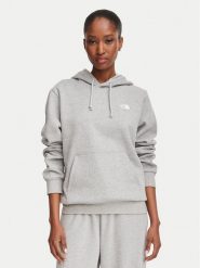 The North Face Bluza Evolution Simple Dome NF0A8CWN Szary Regular Fit. Szare bluzy damskie The North Face, l, bez wzorów, z bawełny, bez ramiączek, bez kaptura. Za 299.99 zł.
