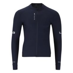 Dżersej z długim rękawem Elite Lab Elite X1. Niebieskie bluzy męskie ELITE LAB, bez wzorów, z dżerseju, sportowe, bez ramiączek, bez kaptura. Za 364.50 zł.