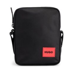 Saszetka HUGO. Czarne saszetki i nerki męskie Hugo, małe. Za 305.99 zł.